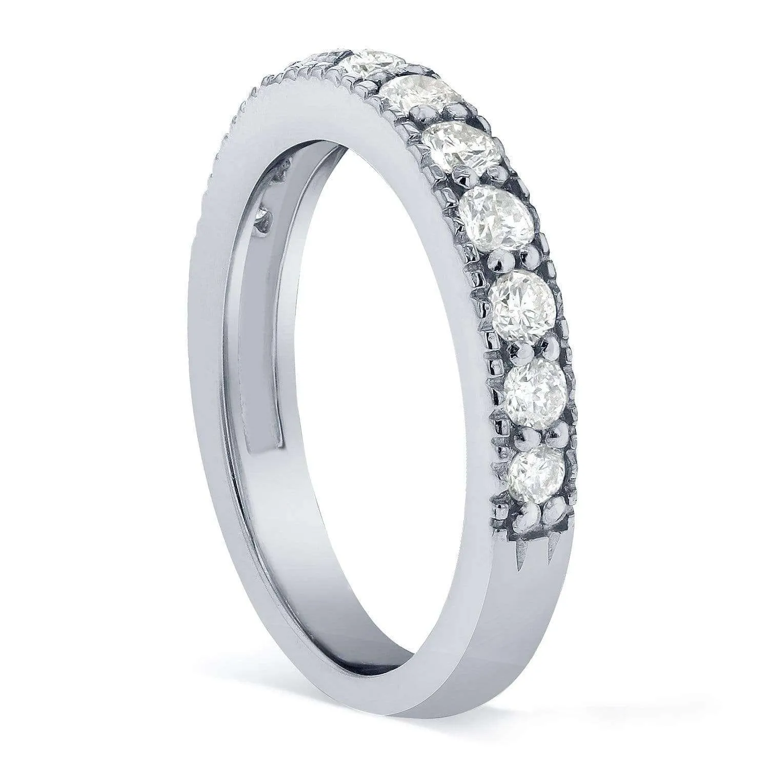 1/2ct.tw Milgrain Pave Diamond Band