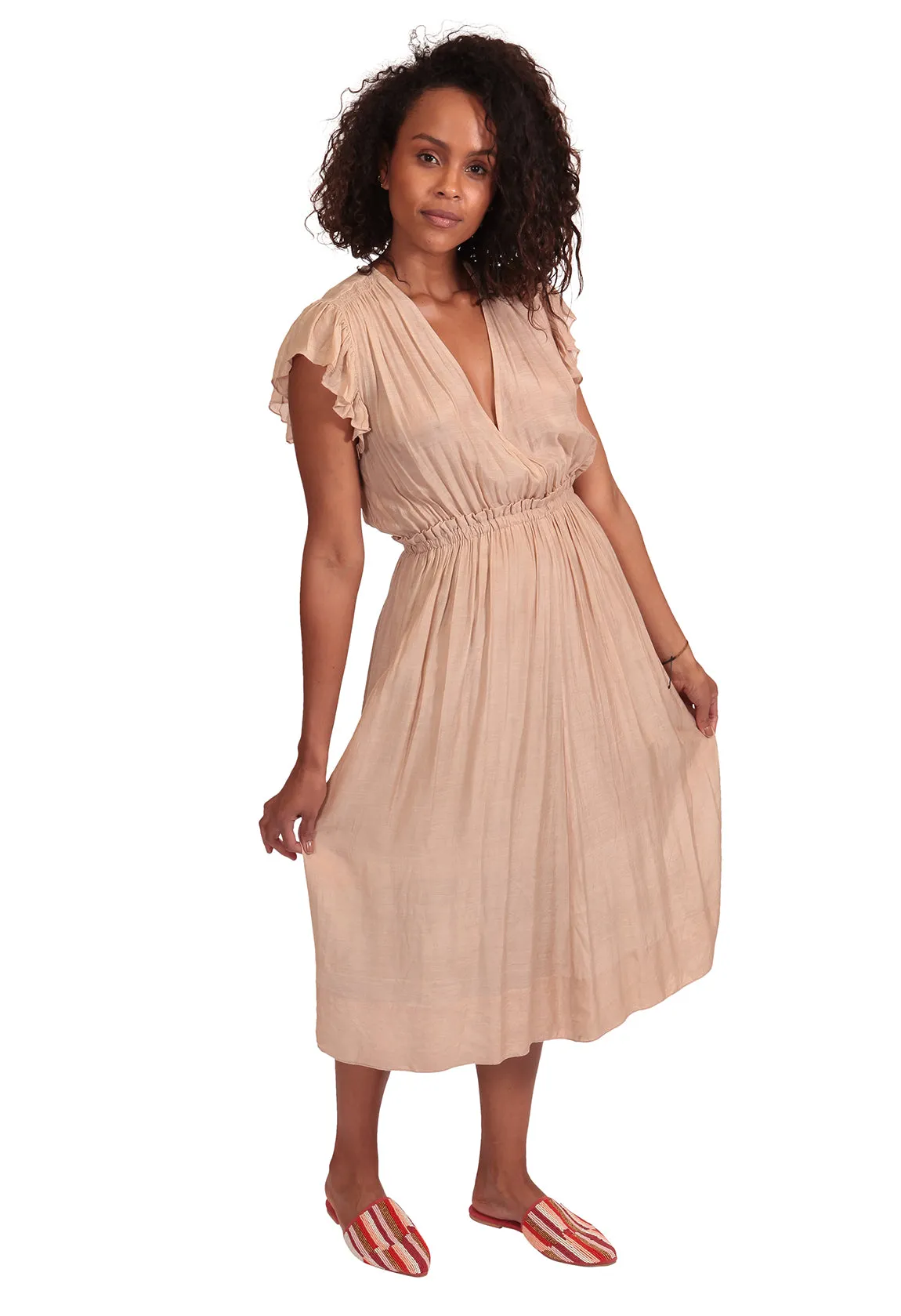 ADELAIDE DRESS CHAMPAGNE