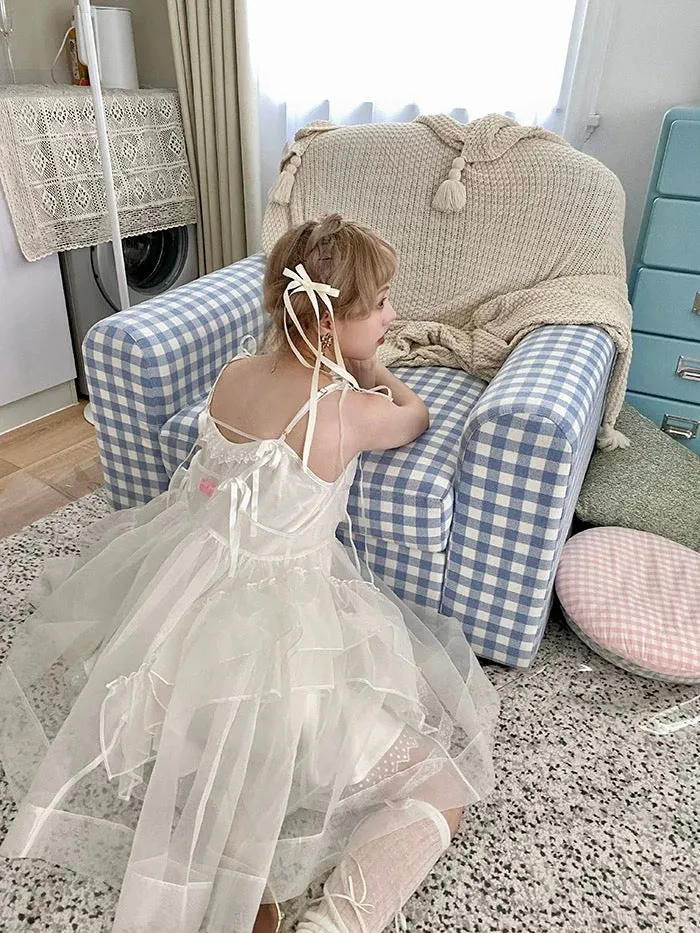 [August Unicorn] Angel Shell Princess transparent outer dress