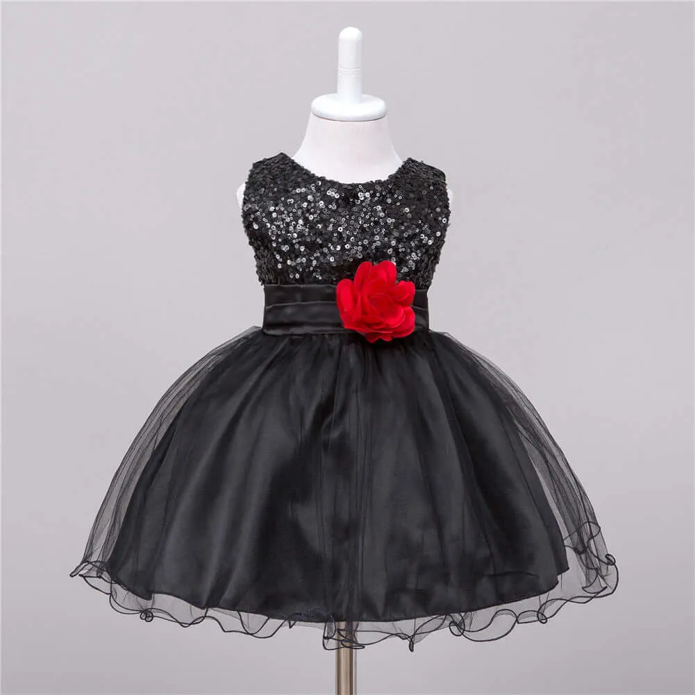 Baby Sequin and Wedding Sleeveless Princess Dress