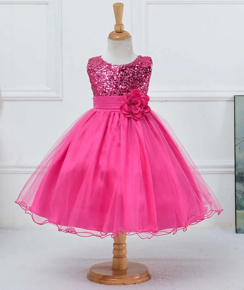 Baby Sequin and Wedding Sleeveless Princess Dress