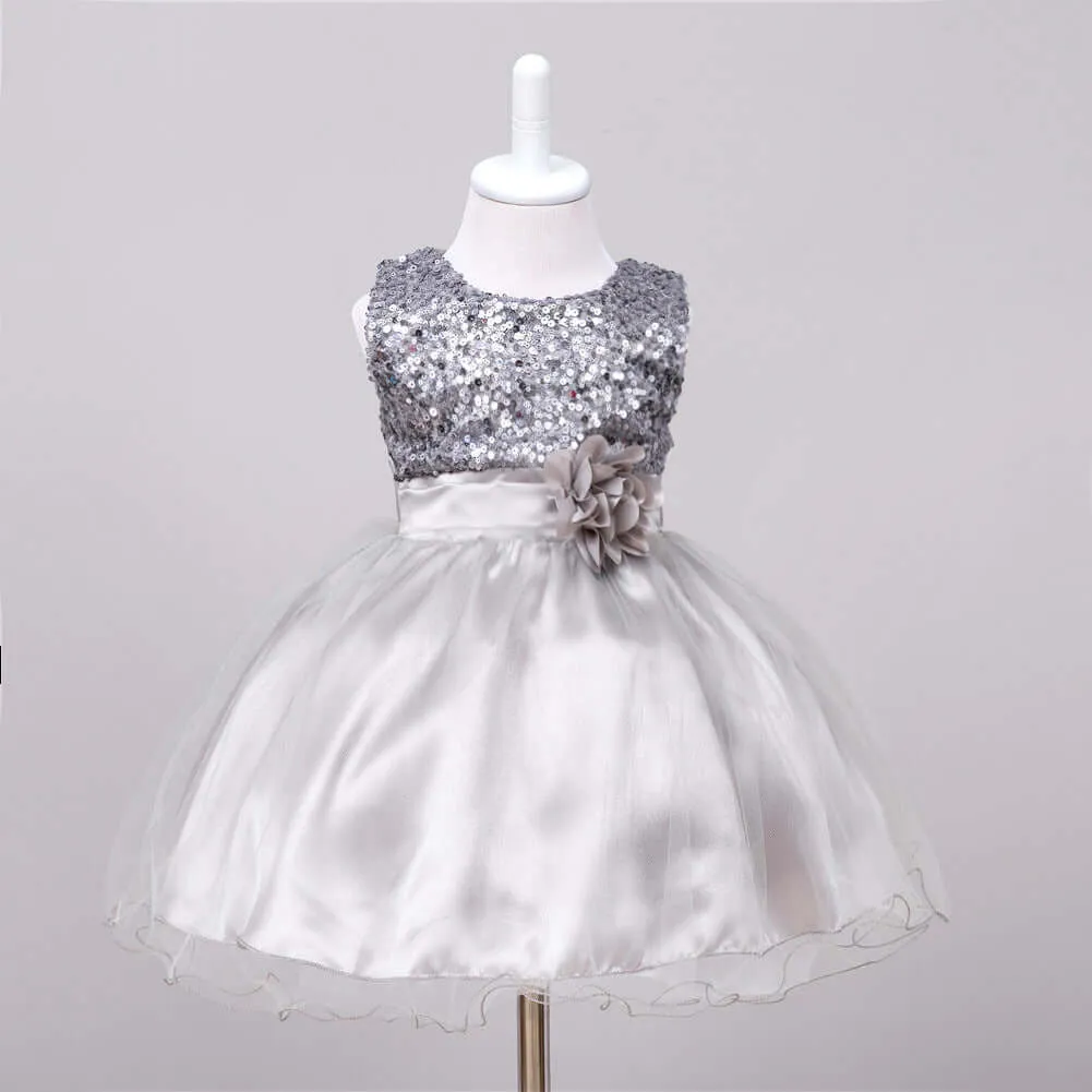 Baby Sequin and Wedding Sleeveless Princess Dress