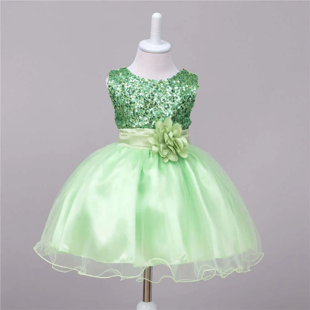 Baby Sequin and Wedding Sleeveless Princess Dress