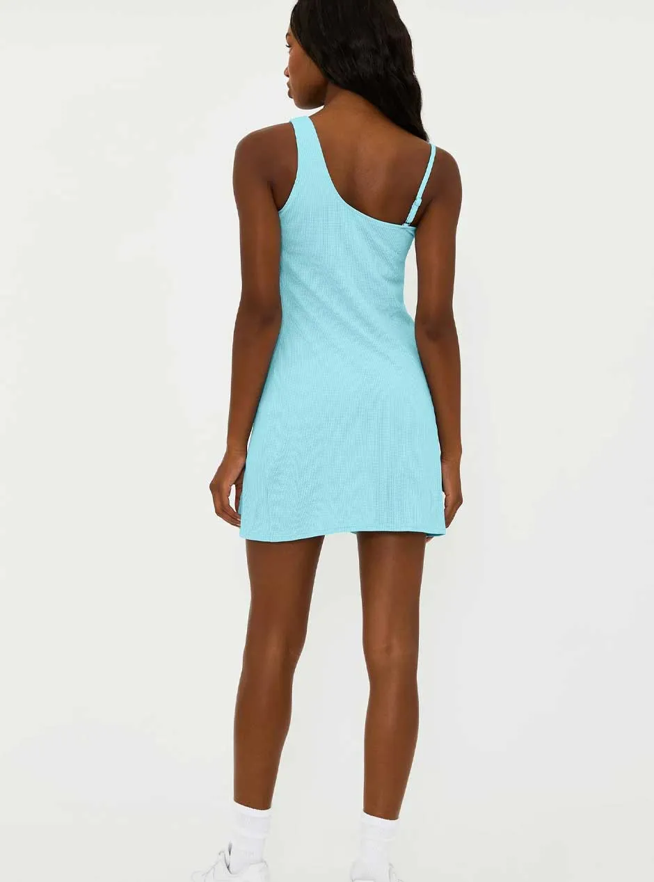 Beach Riot Women's Harlee Tennis Mini Dress - Blueberry Ice Blue