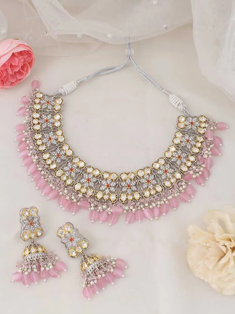 Blush Chakori Jewellery Set