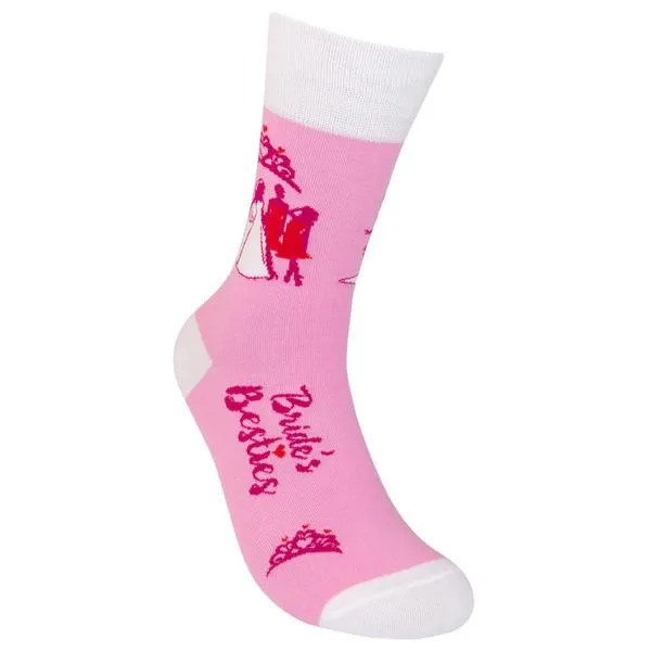 Bride's Besties Socks Unisex Crew Sock