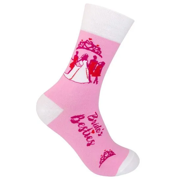 Bride's Besties Socks Unisex Crew Sock