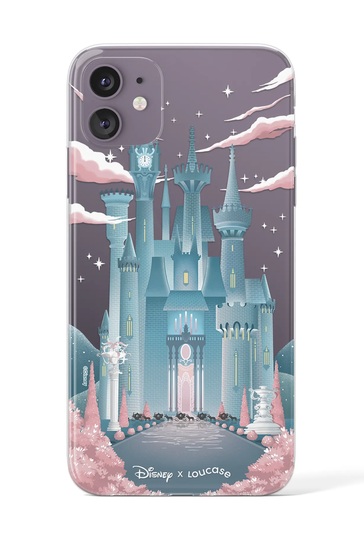 Castle Awaits - KLEARLUX™ Disney x Loucase Cinderella Collection Phone Case | LOUCASE