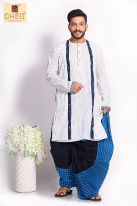 Dheu Exclusive Designer Dhoti(Optional)Kurta Set