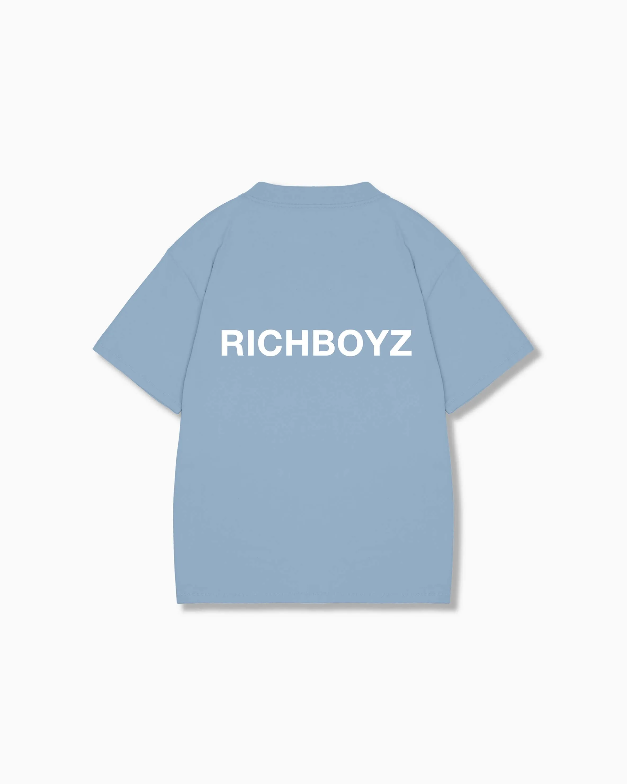 DROP SHOULDER TEE - POWDER BLUE