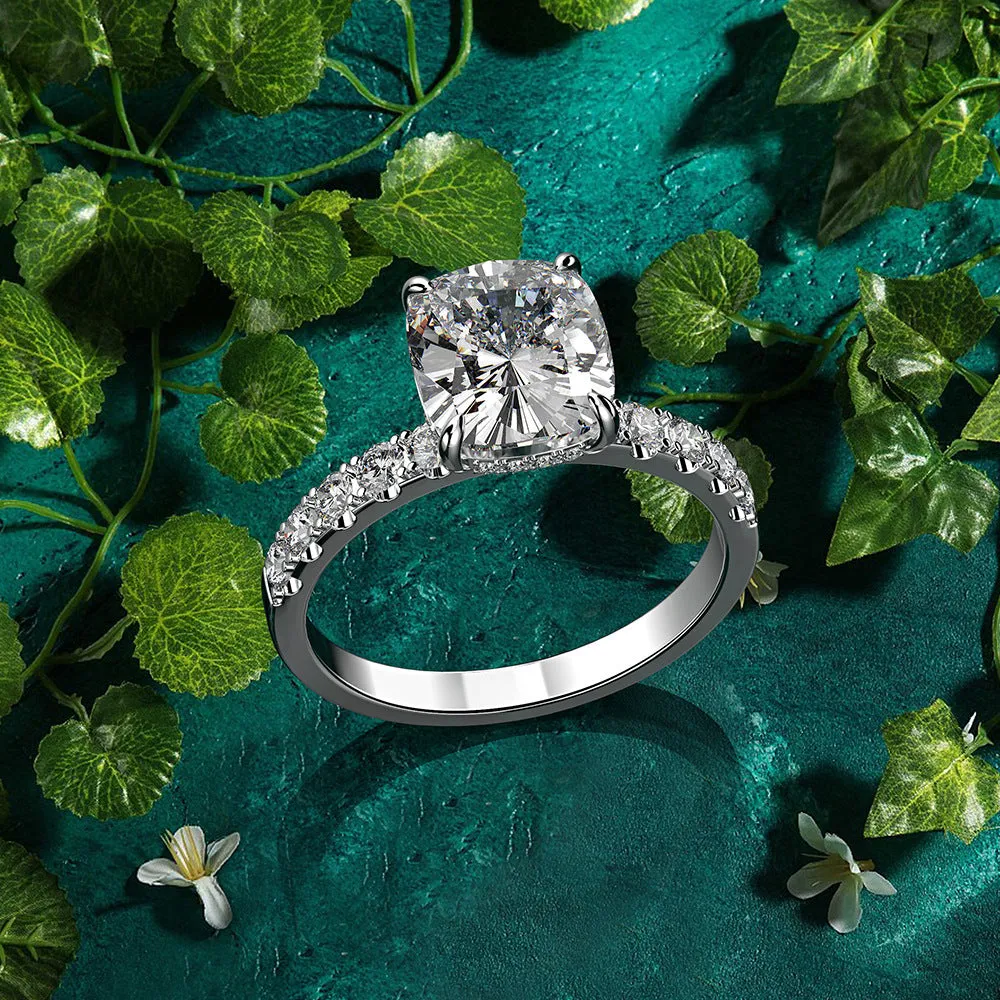 Eamti Sakura 925 Sterling Silver Elegent Ring