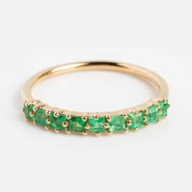 Emerald Evie Ring