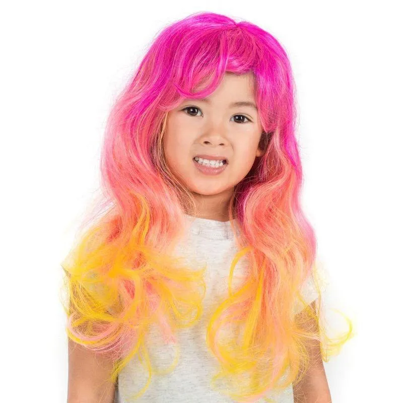 Girls Mermaid Wig for Mermaid, Fairy & Princess Costume, Dress Up & Accessories