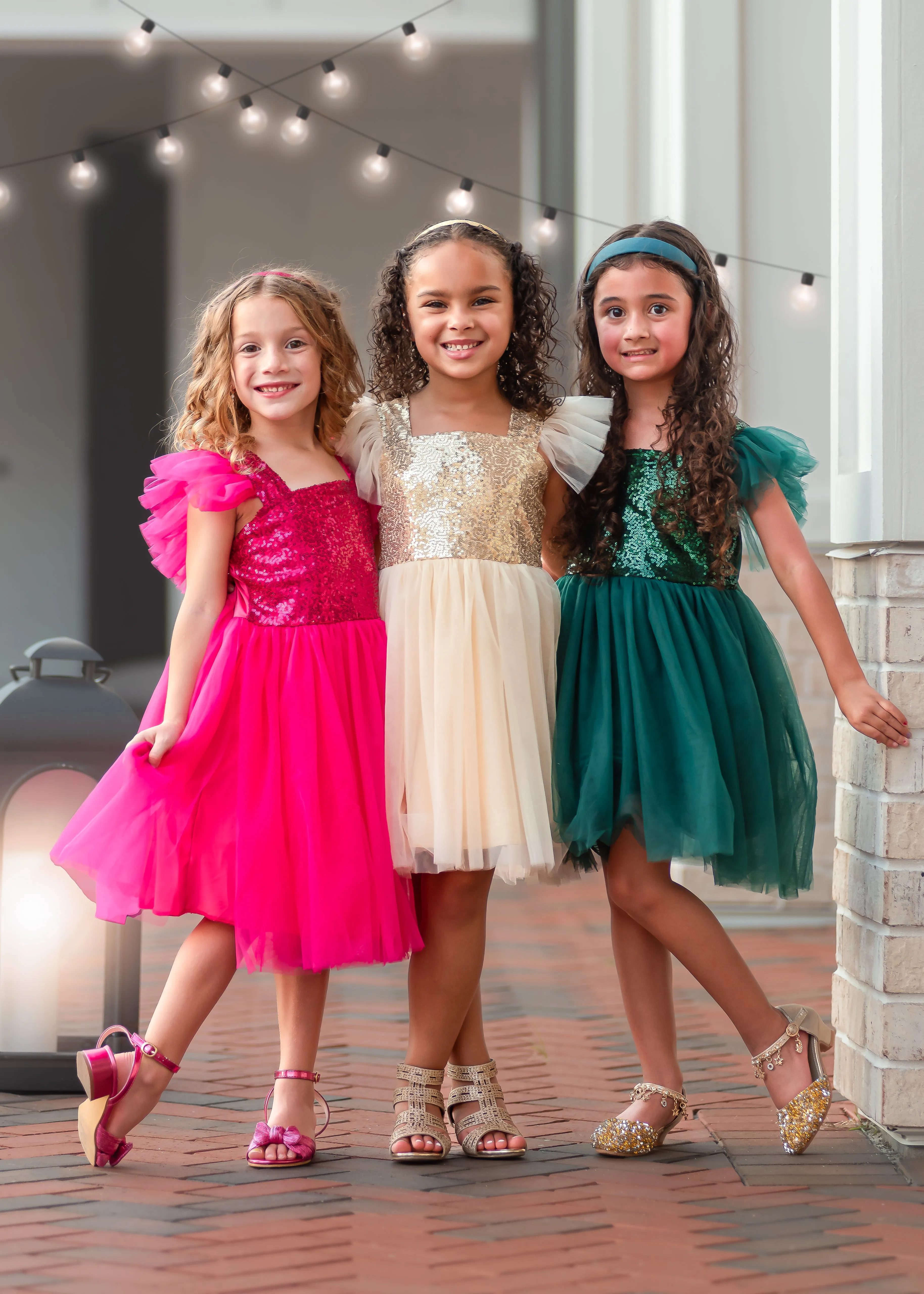 GOLD SPARKLE TUTU DRESS - READY TO SHIP