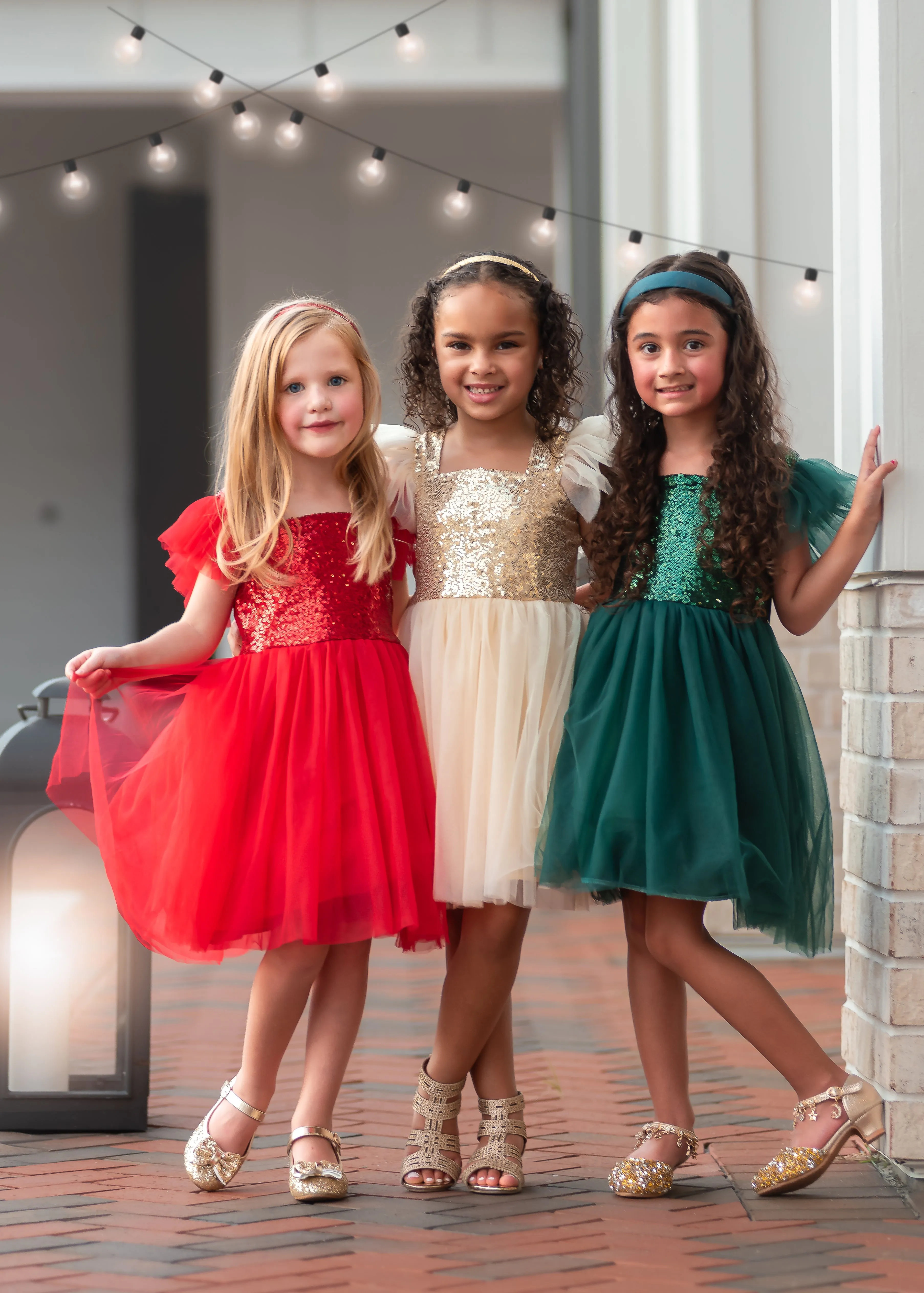 GOLD SPARKLE TUTU DRESS - READY TO SHIP