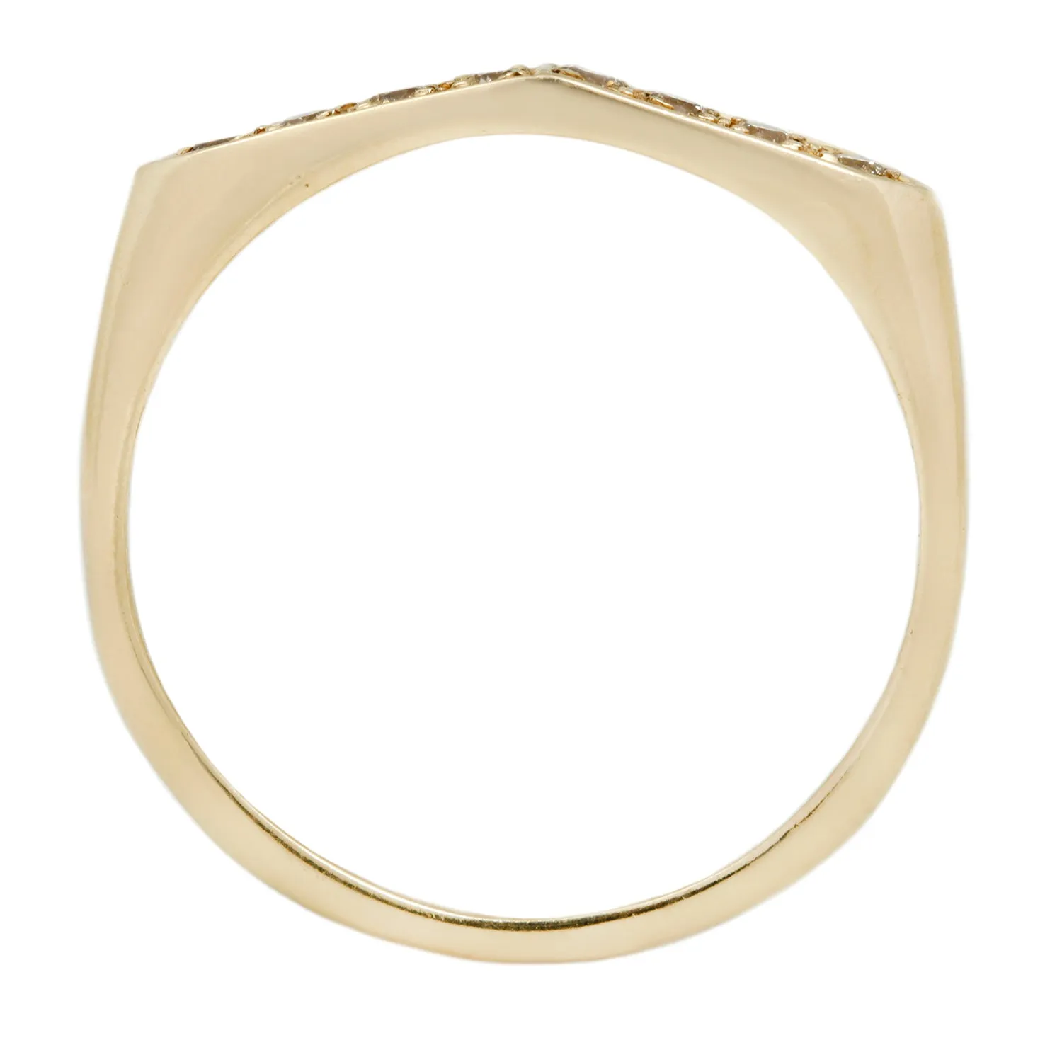 Gracia Champagne Diamond Ring