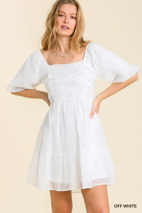 Greta White Dress