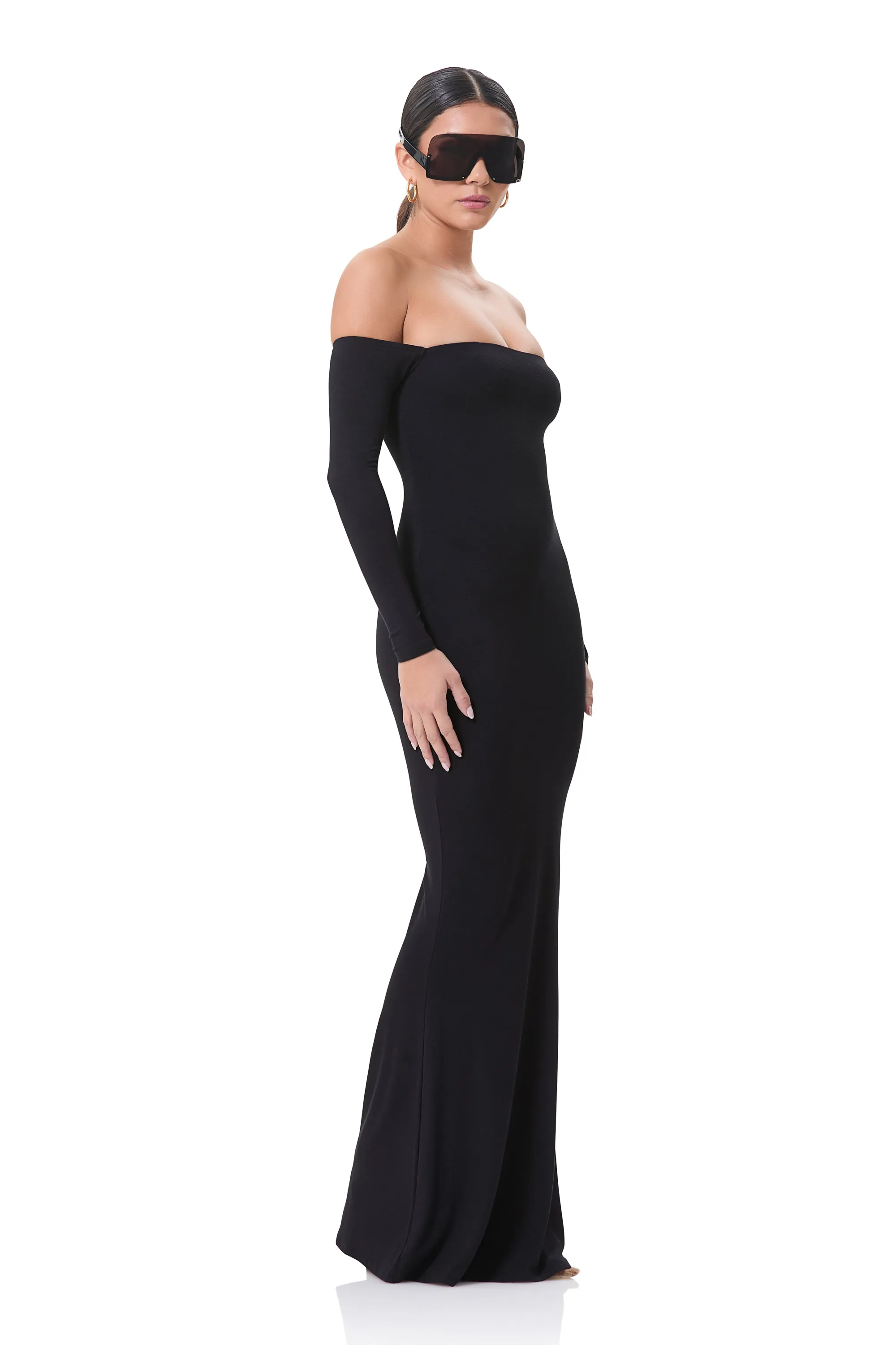 Mickey Maxi Dress - Noir