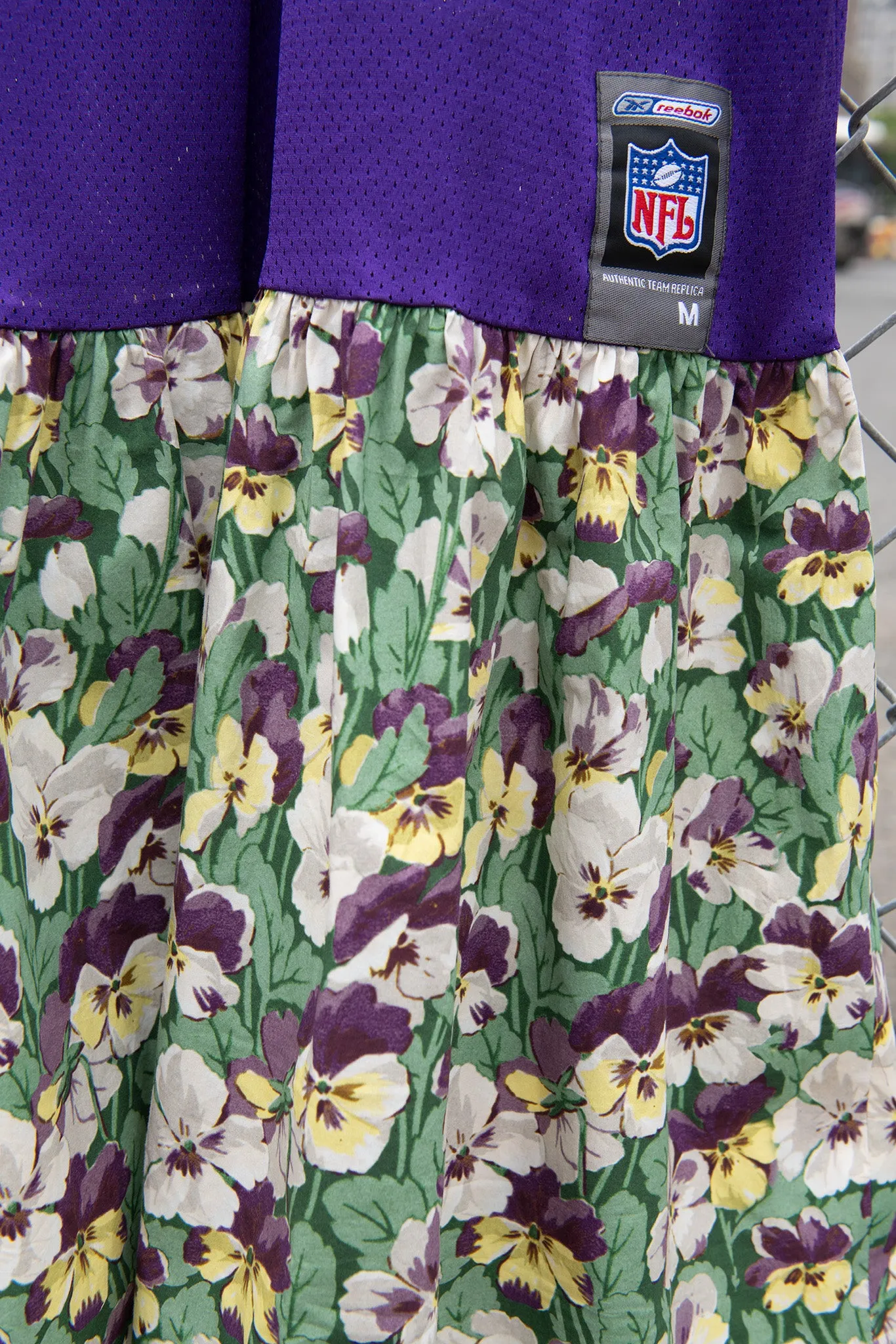 One-of-a-Kind Vintage Purple 10 Jersey Dress