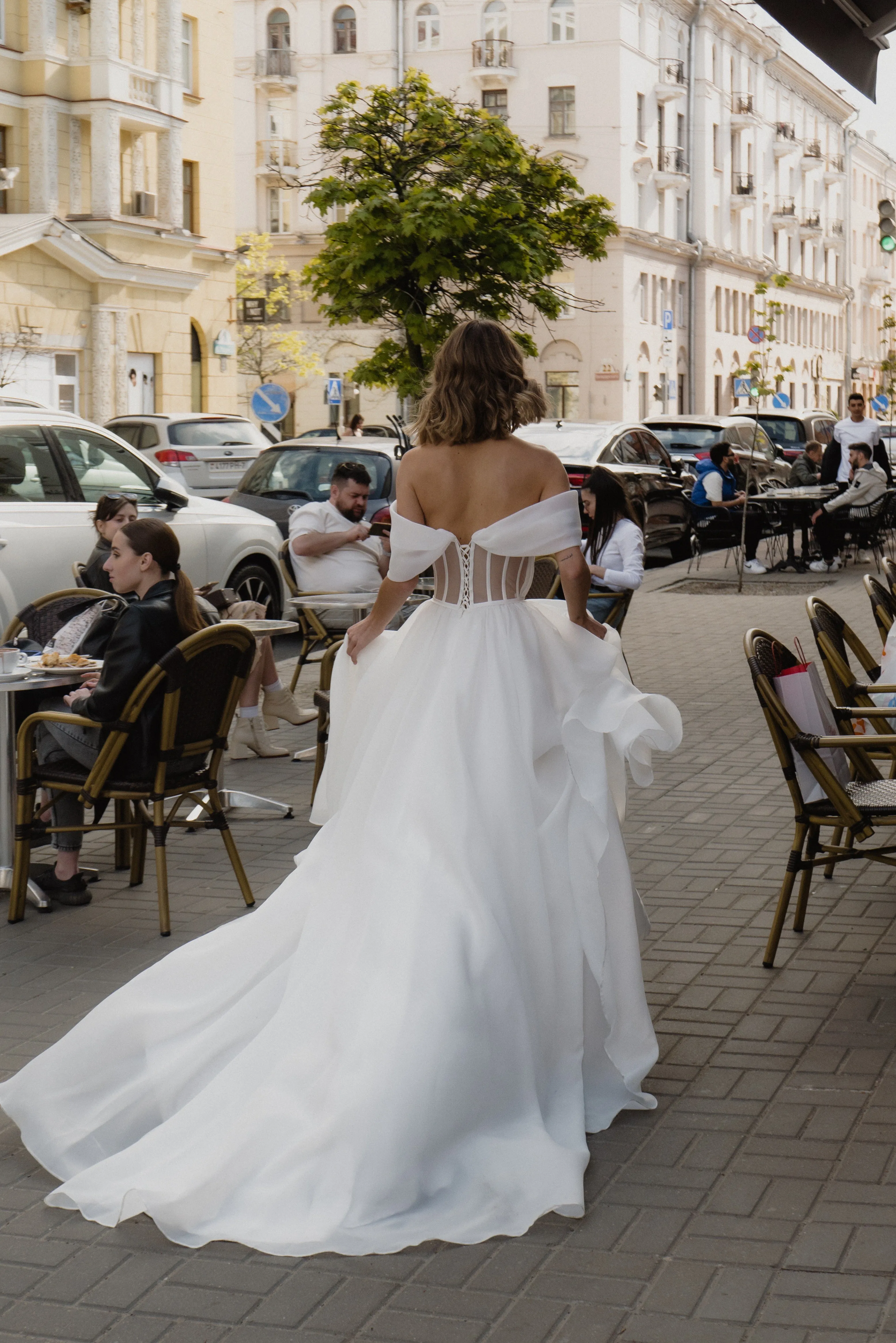 Organza Wedding Dress Asa