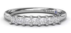 Princess Cut Diamond Wedding Band