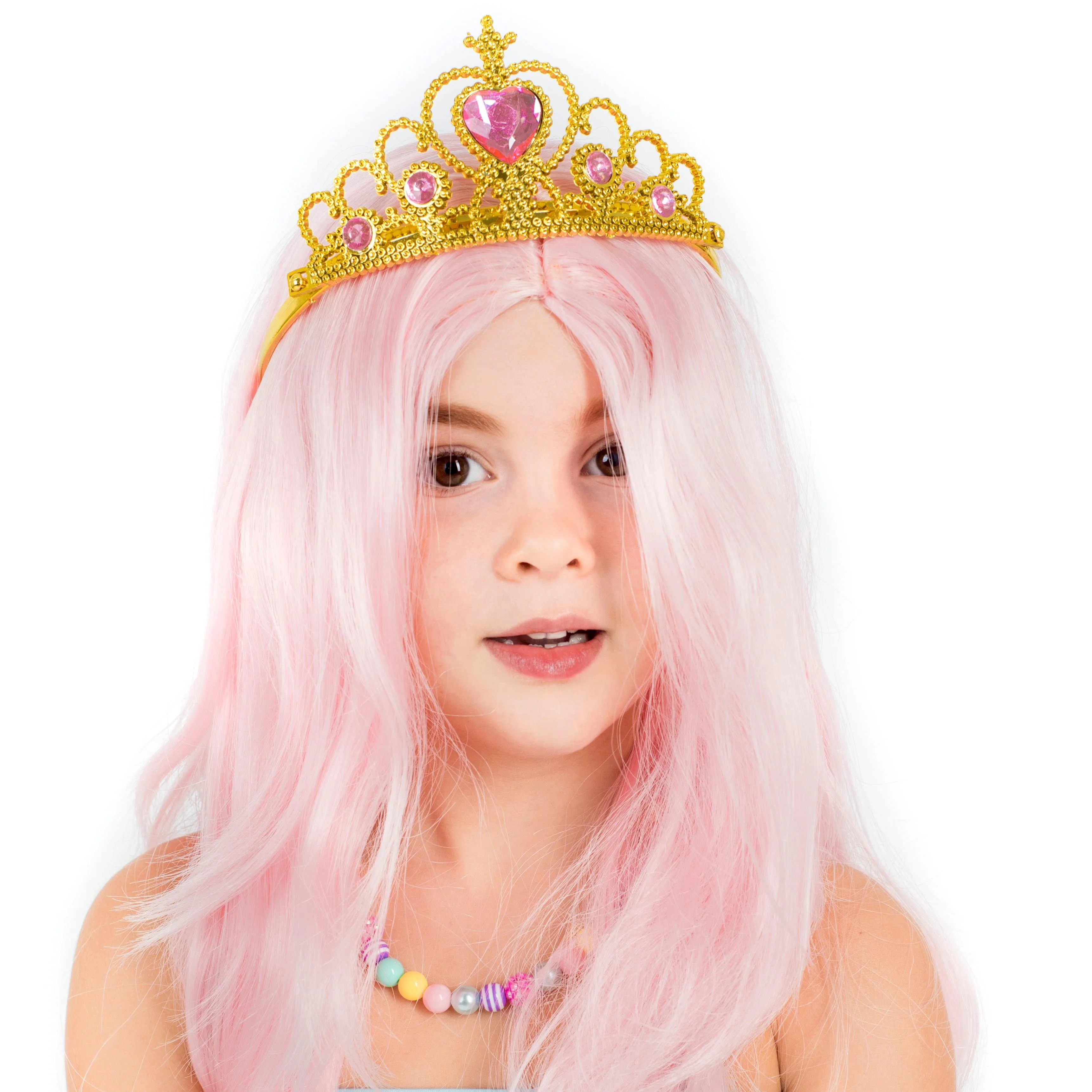 Princess In Pink Wig