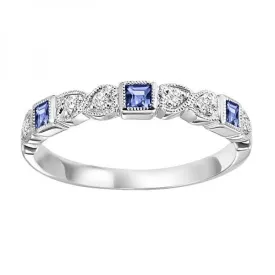 "Mixables" Collection Sapphire and Diamond Ring