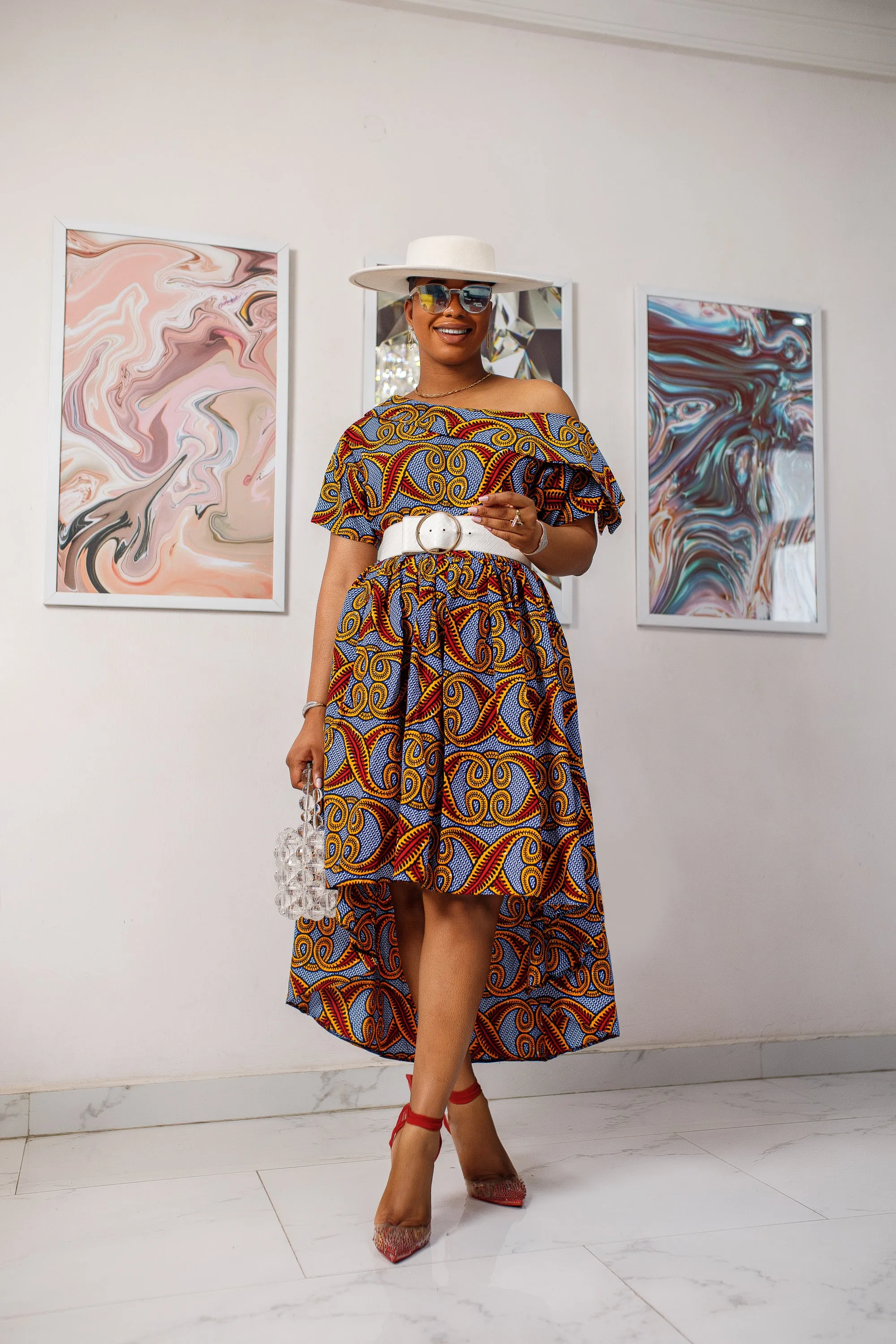 TENI hi-lo dress